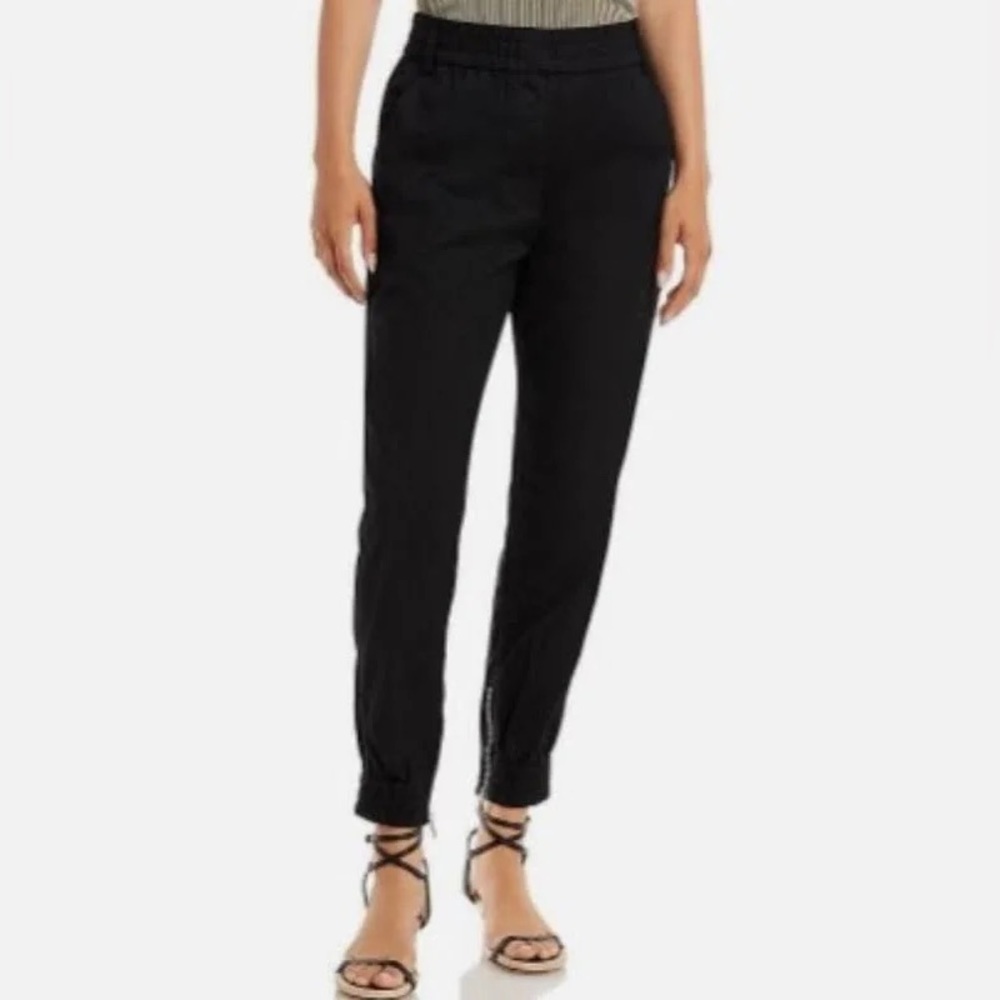 Derek Lam 10 Crosby “Phoenix” black crop joggers, size 6